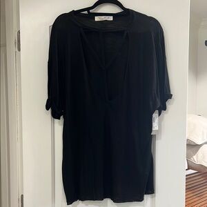 Elegant Black Women's Top